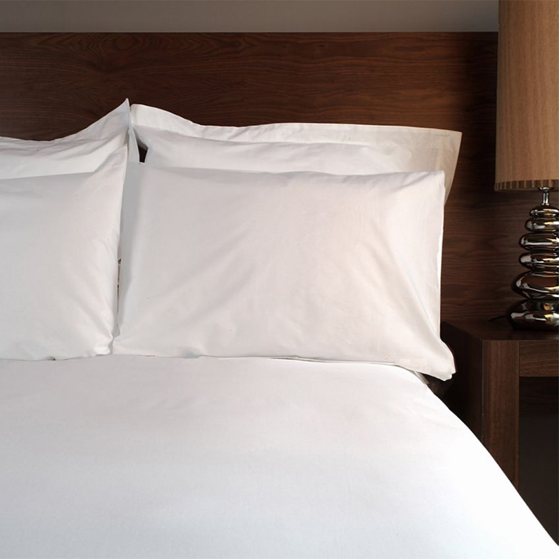 50 katoen 50 polyester blend 200t percale gewoon weven beddengoed voor hotel