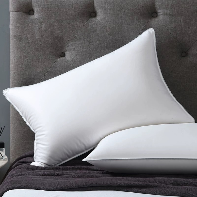 260 DRAAD COUNT Cotton Down Proof Shell 50% Hotel Goose Down Pillows